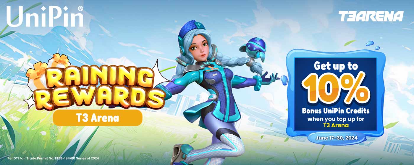 Raining Rewards: T3 Arena (PH)